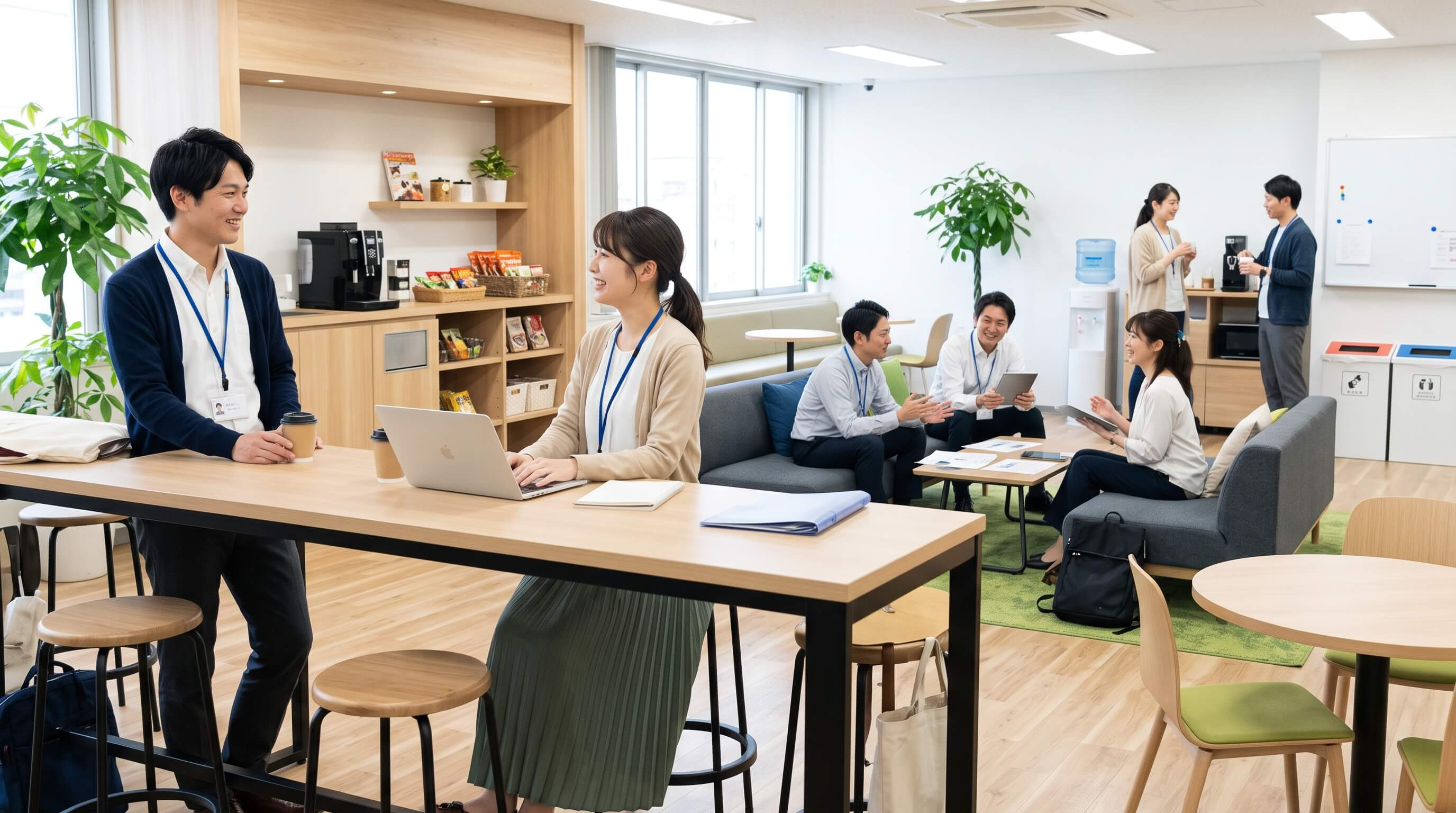 部署の壁をこえて会話を生み出す職場環境のつくり方