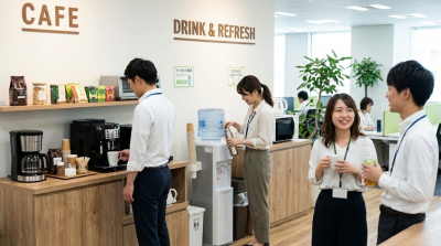 社員が喜ぶオフィス環境づくり！飲料サービスで始める手軽な職場改革